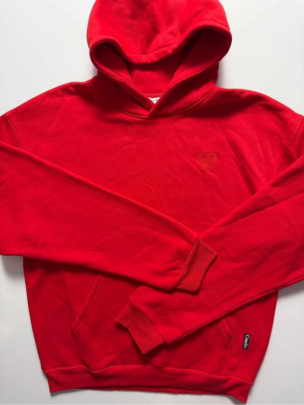 Comfrt Love Collection Limited Edition Hoodie, Red, Size XL